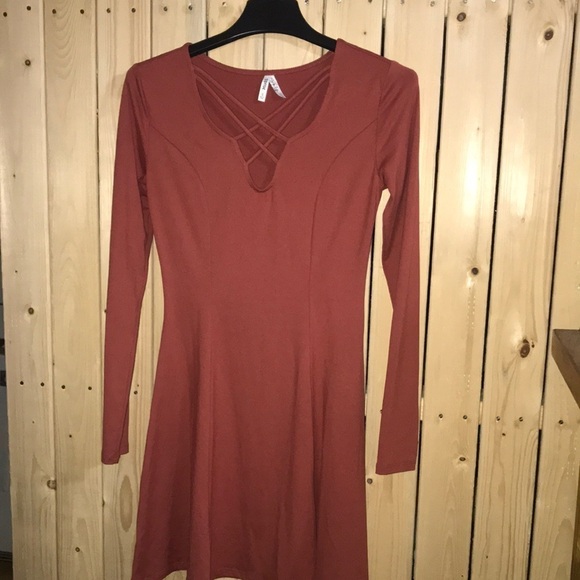 Mudd Dark Pink Dress S - Picture 1 of 5